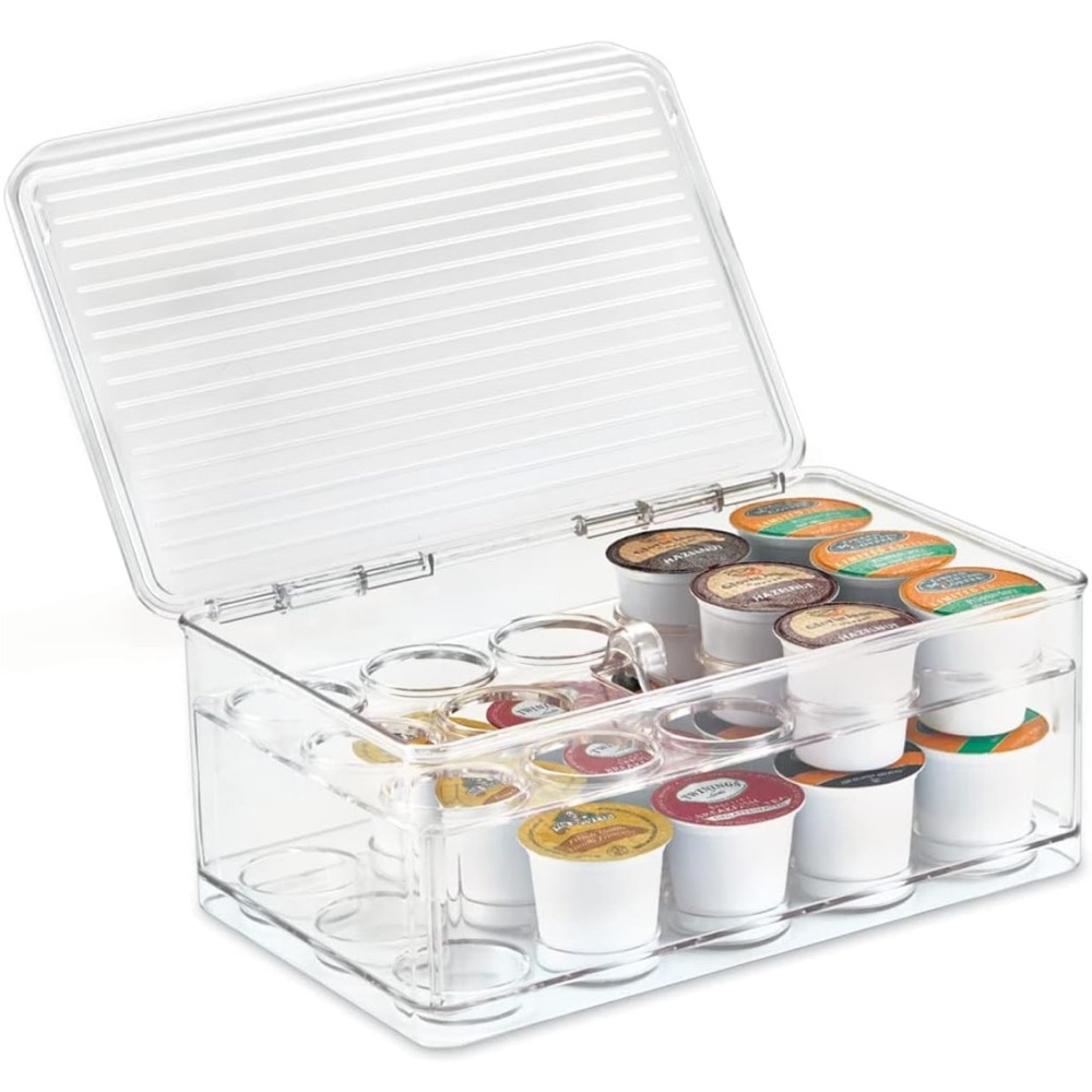 iDesign Clear KCup Organizer Box 28 Pods